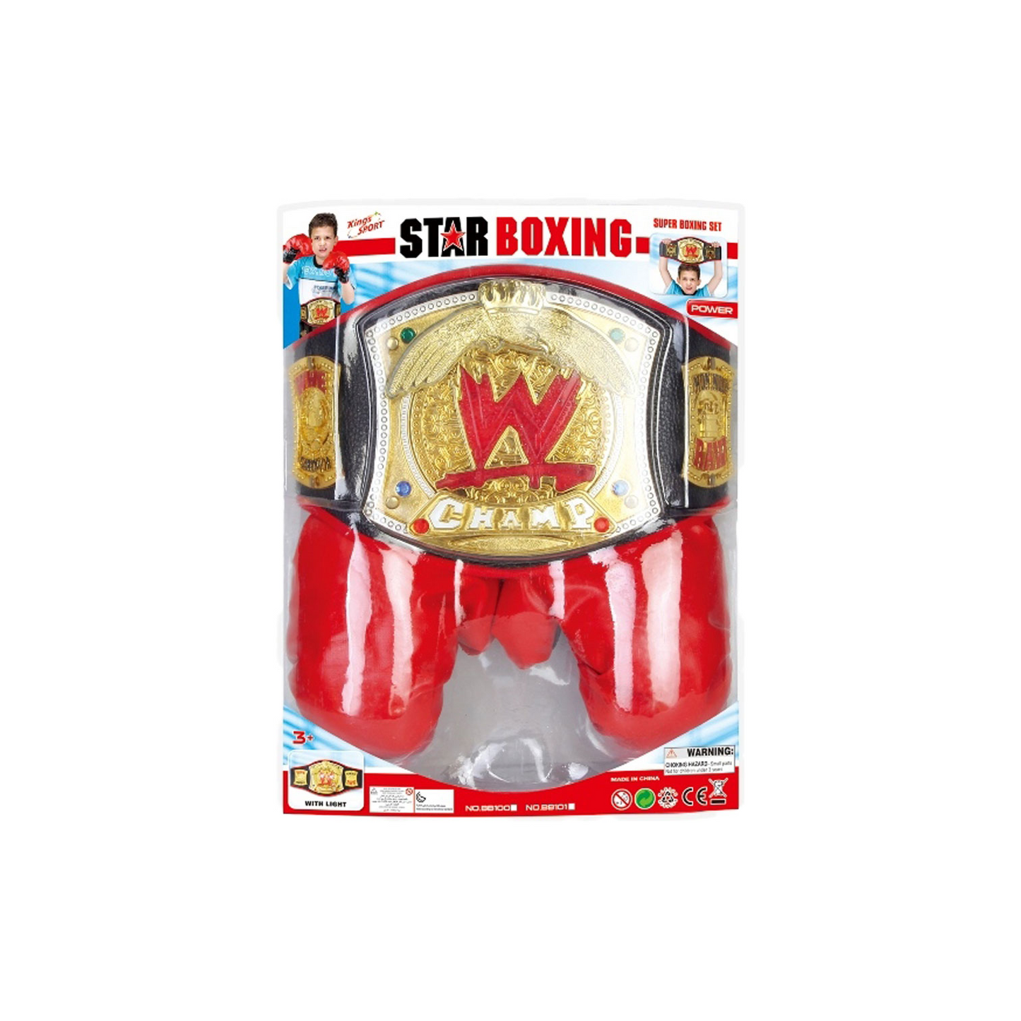 Box belt boxed gloves