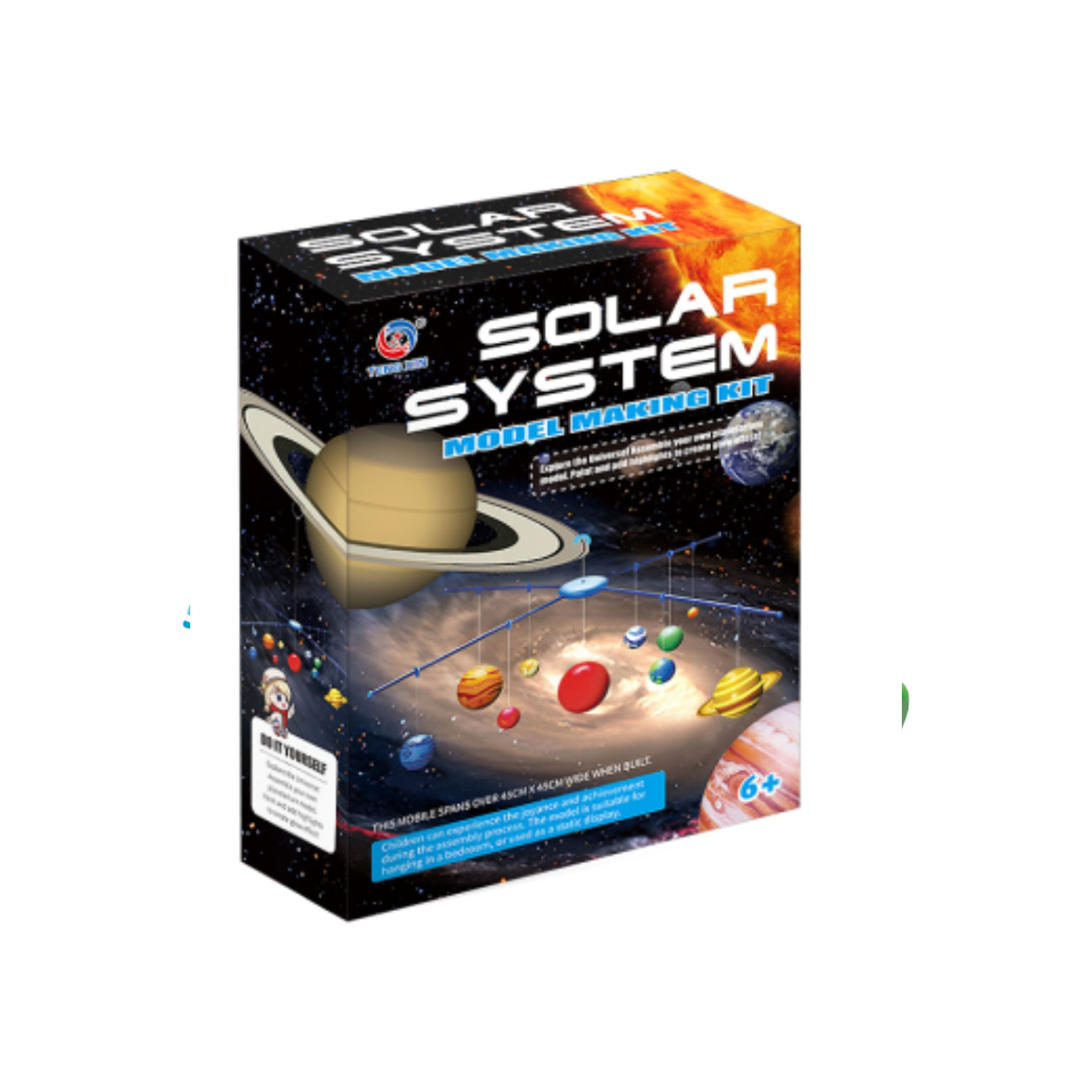 Planets pendant in a box