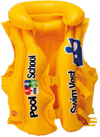 INTEX Deluxe Pool School Swim Vest Buoyancy Jacket (3-6 years)