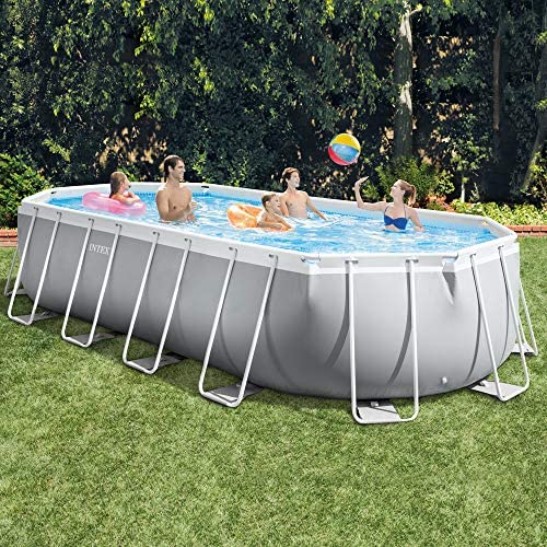 INTEX Oval metal frame pool 610x305x122cm