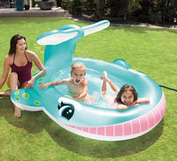 INTEX Jolly whale spray pool 201x196x91cm