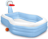 INTEX Swim Center Shootin' Hoops Family Pool 257x188x130cm